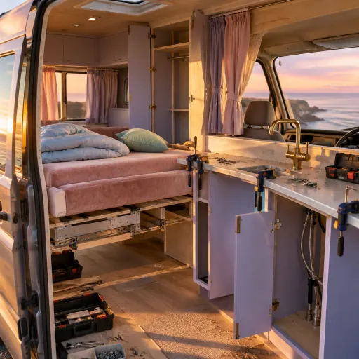 Voyager en van de luxe : comment transformer la route en suite haut de gamme