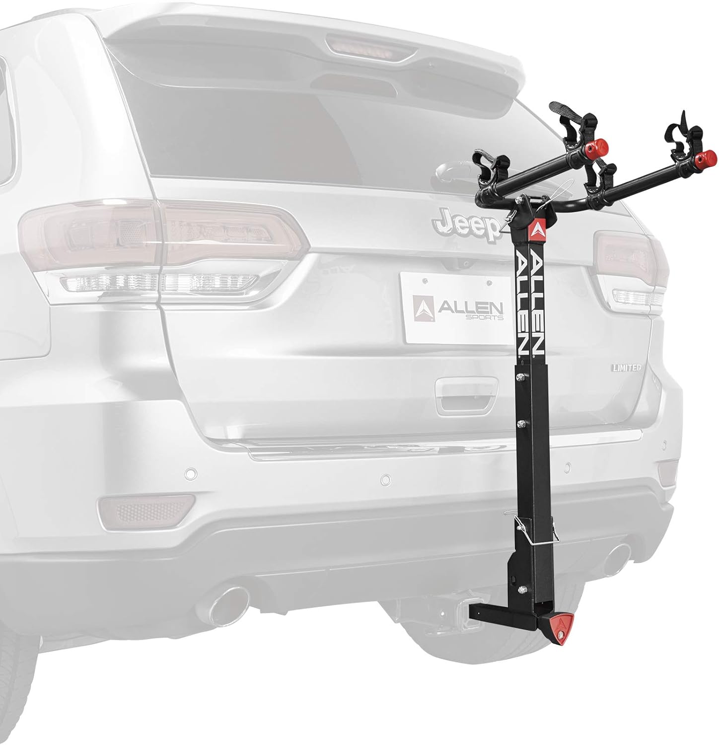 Sports Porte-vélos 5 vélos pour attelage de 2" Verrouillage pour 2 vélos 2" et 1,25"