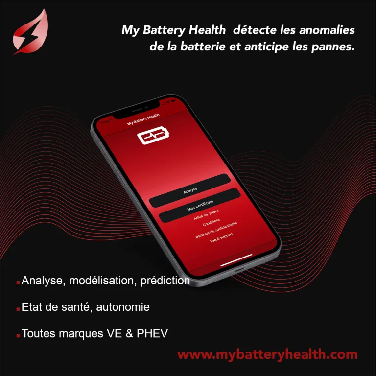 Mybatteryhealth.com : Évaluer l'état des batteries des voitures électriques d'occasion