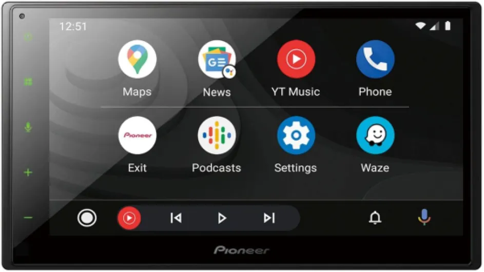 Pioneer SPH-DA160DAB Autoradio Multimédia, format 2DIN, Ecran tactile capacitif 6,8", radios FM/DAB+, Entrée caméra de recul, CarPlay & Android Auto officiels Simple