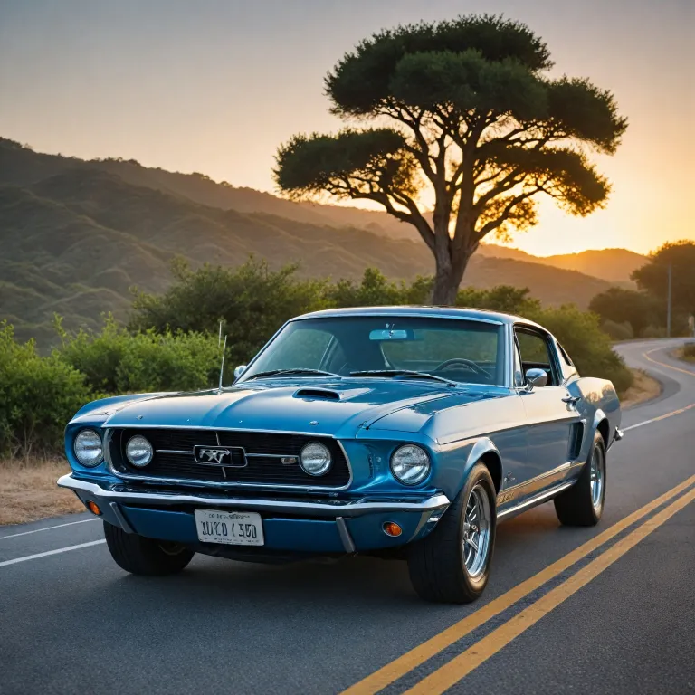 Légende de la route : la 1967 gt 500, une icône intemporelle