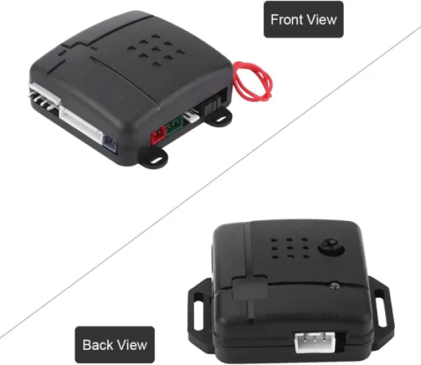 Système d'Alarme, Système d'Alarme de Voiture KEENSO Protection Sécurité Contre Le Vol Antivol Entrée sans Clé avec 2 Télécommandes Sirène