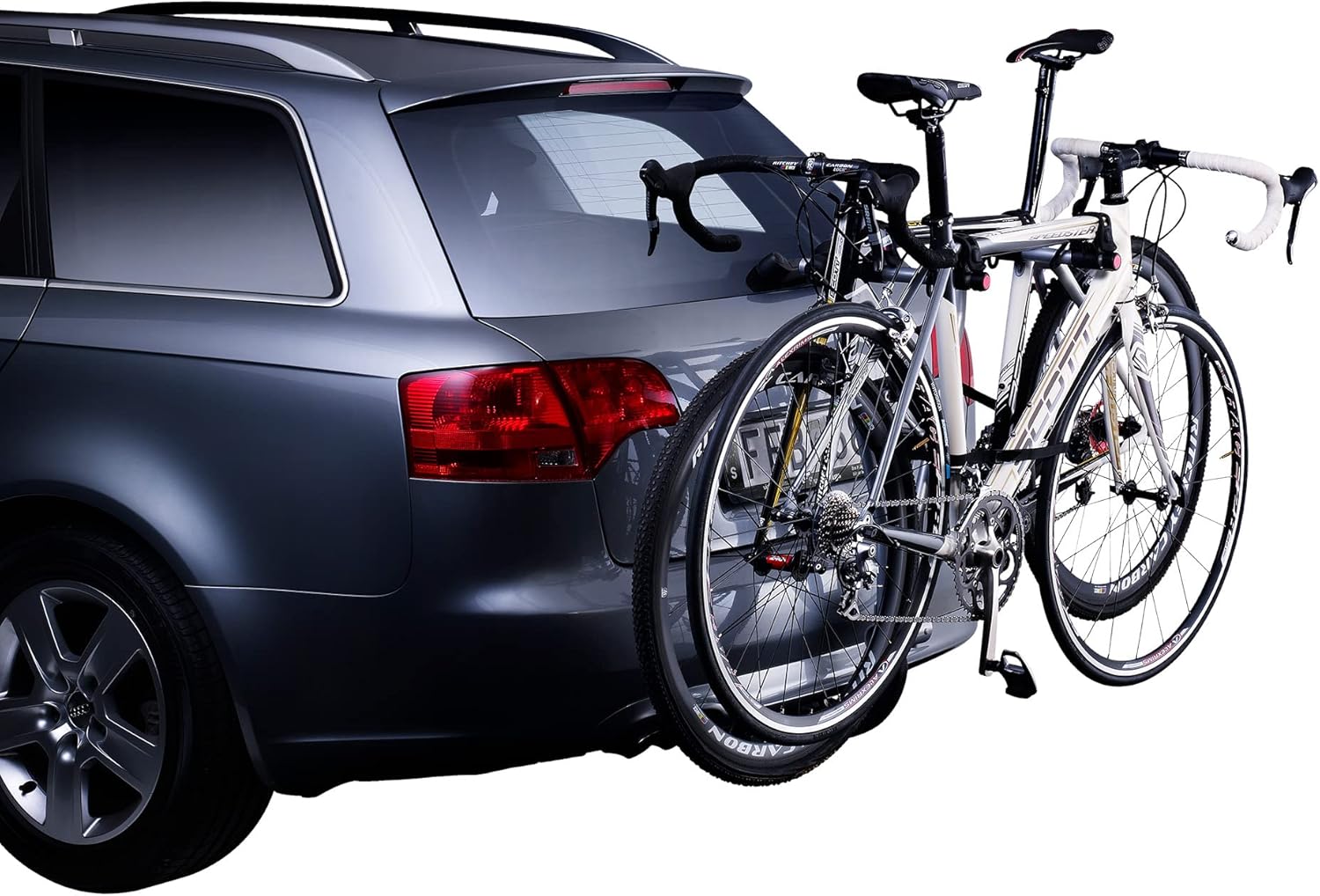 Xpress 2, Porte-vélos de base sur boule d'attelage rapide et facile à utiliser (pour 2 vélos) 76 x 55 x 54 cm