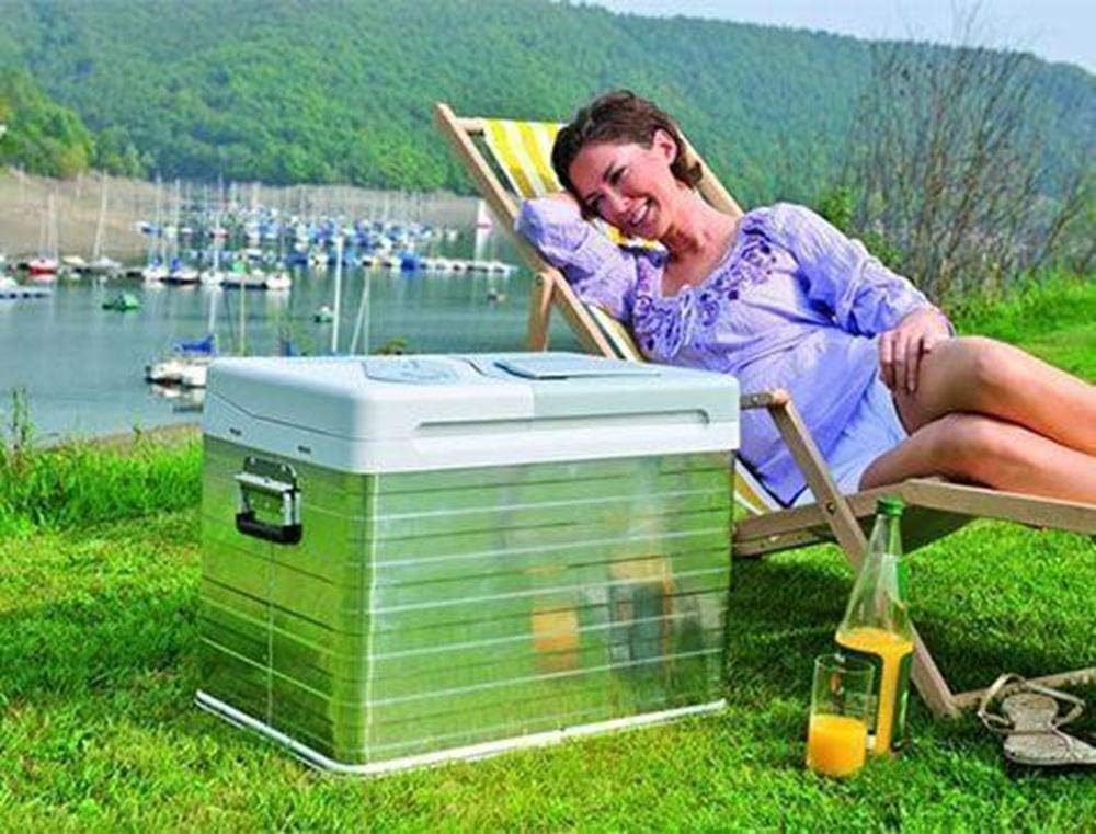 Dometic MOBICOOL Q40 ACDC Glacière Thermoélectrique, Aluminium, 39 L, 12/230 V