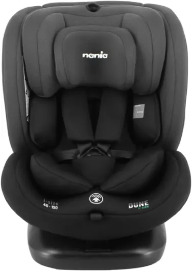 Dune, Siège auto, i-Size, Pivotant 360, évolutif, naissance et jusqu'à 12 ans environ, Groupe 0/1/2/3, 40-150 cm, Siège Auto ISOFIX, Rotation 360, Inclinable, Appui-tête réglable