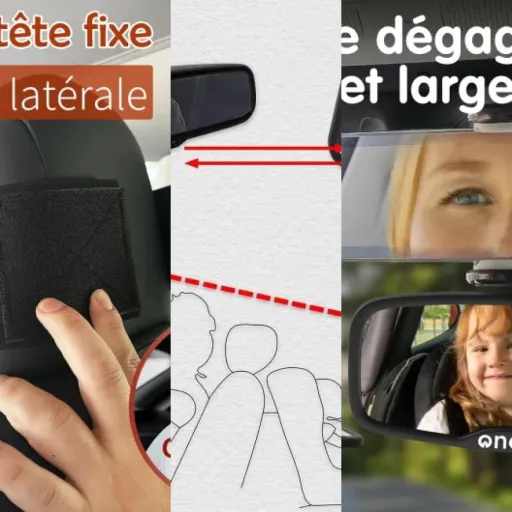 Comparatif des 6 meilleurs miroirs de surveillance bébé voiture (2026)