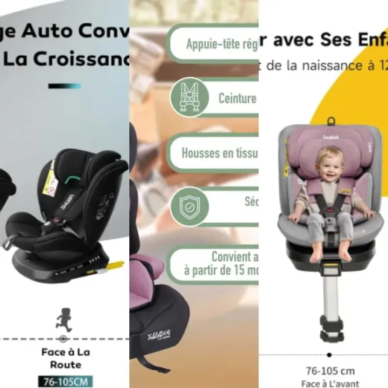 Guide d'achat : les 8 meilleurs sièges auto groupe 1 2 3 (août 2026)
