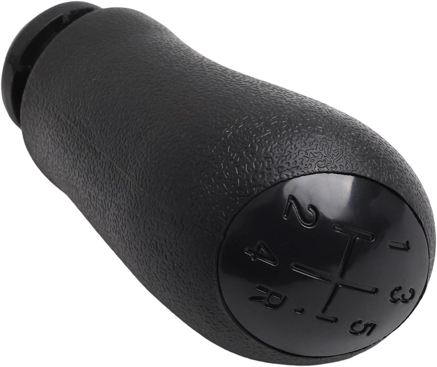 Pommeau de levier de vitesse manuel 5 vitesses pour Clio III (2005-2009), Mégane II (2002-2008) & Kangoo — Pommeau de levier de vitesse en plastique noir avec ajustement