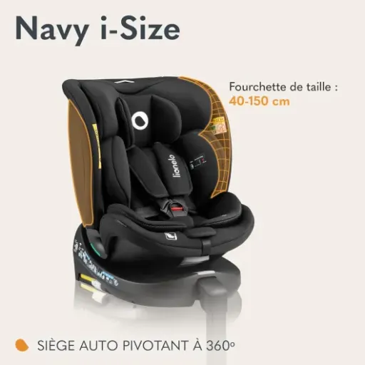 Test Lionelo NAVY i-Size 360 : le siège auto pivotant qui fait le job sans exploser le budget