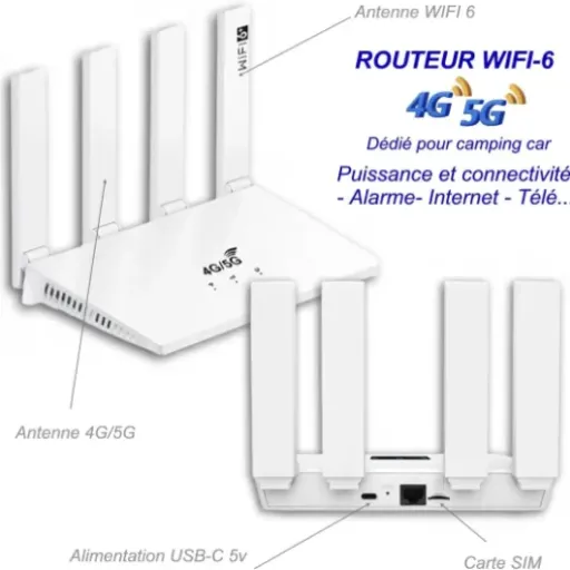 Test Alarme Camping-Car WiFi + Routeur 4G/5G : un kit complet mais pas plug-and-play pour tout le monde