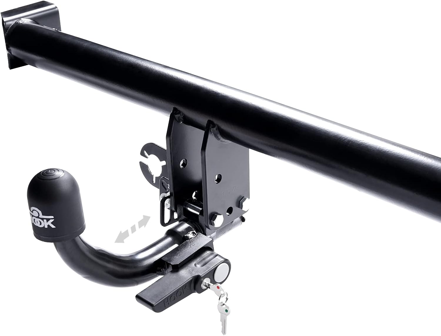 HOOK Attelage démontable Compatible avec Dacia Sandero III Hayon 5 Portes 01.2021- + Faisceau spécifique 7-Broches