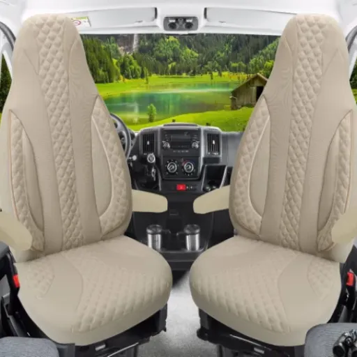 Test housses de siège Bremer PL405 : les housses qui calment enfin les sièges rincés de Ducato