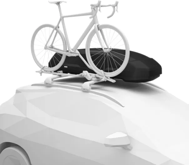 Force 3 Coffre De Toit Polyvalent Black Matte, L Sport L Sport noir mat