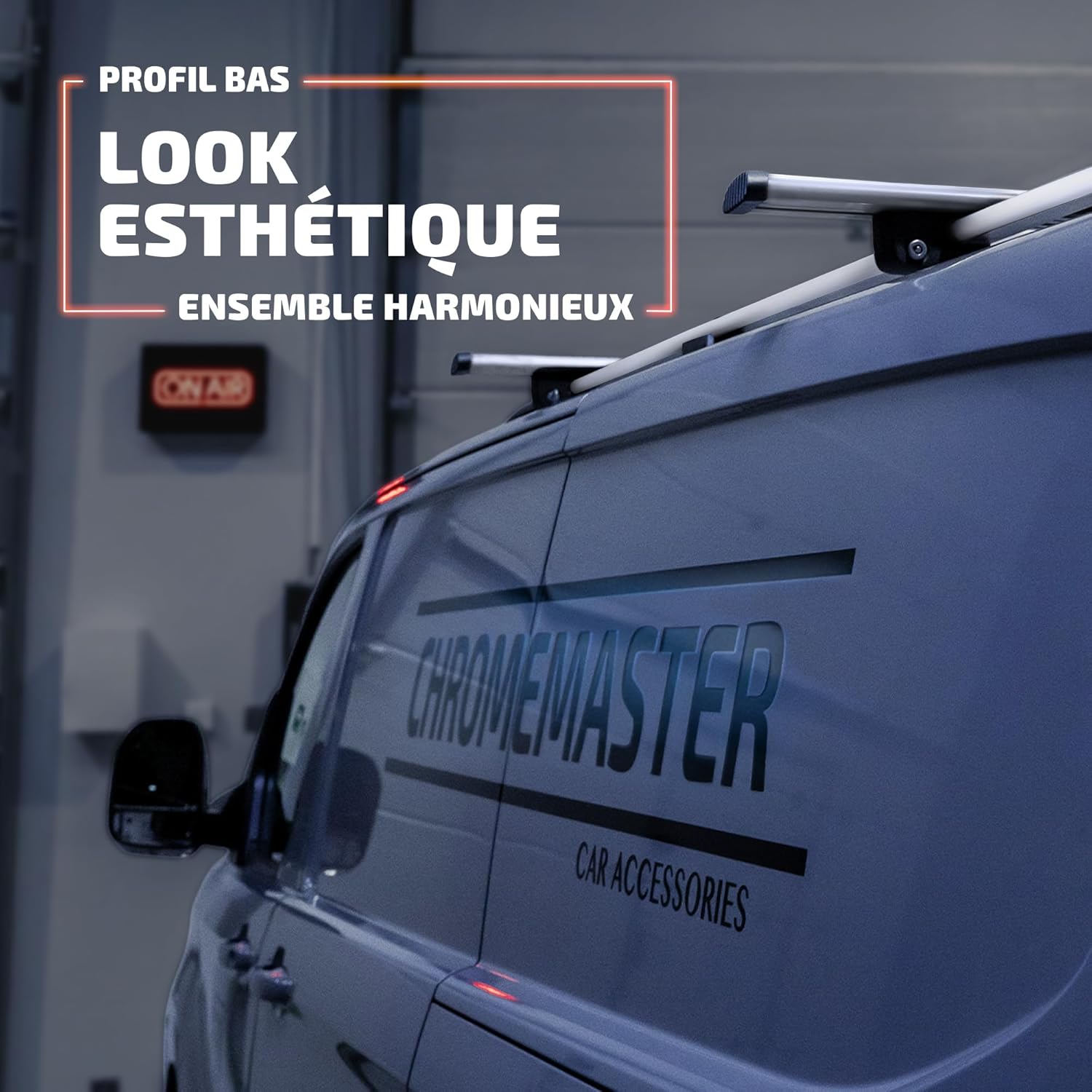 Kit Rails de Toit et Barres de Toit Compatible avec Peugeot Partner L1 Court 2008-2018 - Système de Porte-Bagages de Toit pour Voiture - Montez Un Panier de Toit ou Un Coffre de Toit Argenté Kit: 2 Rails de toit 3 Barres transversales