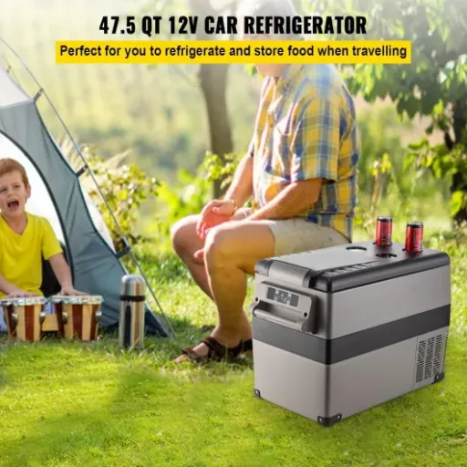 Test VEVOR Glacière Électrique 45L : le faux air de frigo de maison pour la voiture et le camping