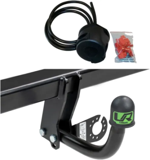 Attelage Fixe Col de Cygne avec 7broches Faisceau pour A1 Hayon 3portes S-Line 2010-2018 UT430COR58SZFM/WU000FR1