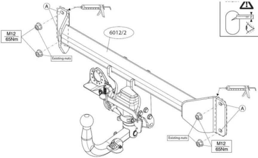 Attelage Escamotable Brink - Compatible BMW X3 (03/14-10/17) - Facile à Monter - Pratique