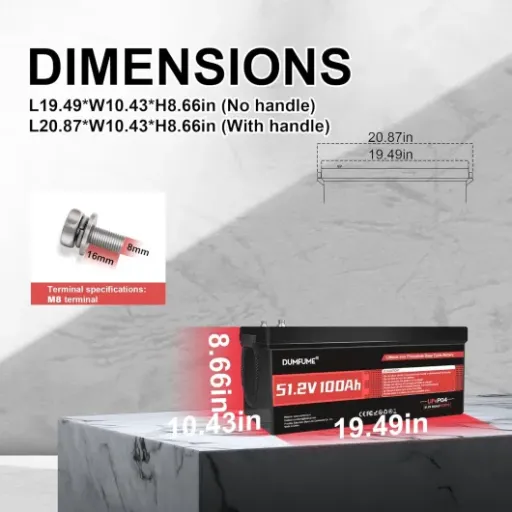 Test Batterie dumfume 48V 100Ah LiFePO4 : une grosse capacité qui fait (globalement) le job