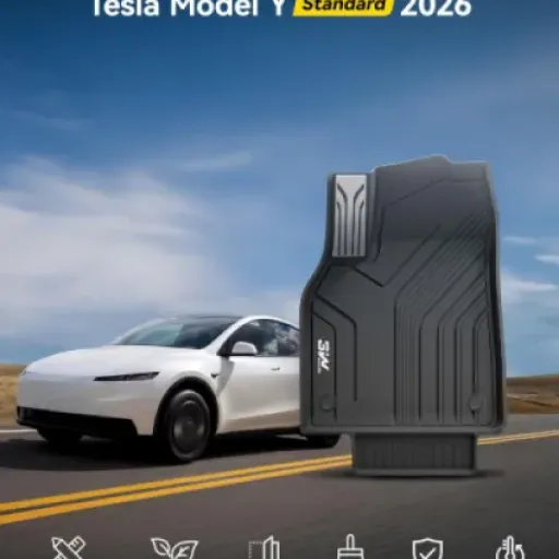 Test 3W Tapis de Sol Tesla Model Y Standard 2026 : le kit complet qui fait le job sans prise de tête