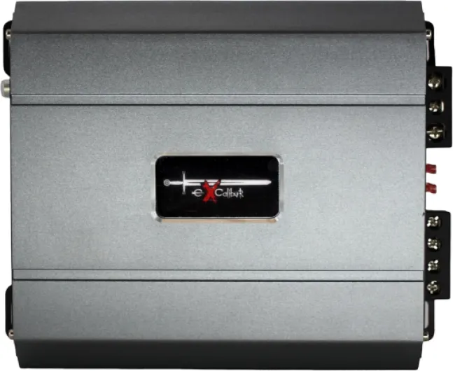 Excalibur X11000.1 Amplificateur Audio Caisson de Basse Voiture - Puissant 1 Canal 1500W Ampli Voiture pour Subwoofer avec Bass Boost 12 dB, Crossover HPF-Full-LPF, connexion à distance 1 1 x 720W RMS