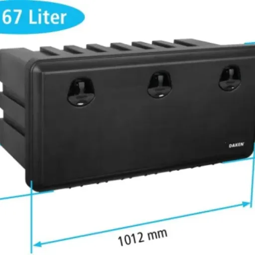 Test Daken Just J167 : la grosse boîte de rangement qui fait le job sous le camion
