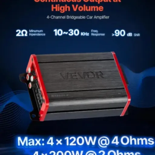 Test VEVOR MXD200.4 : un petit ampli 4 canaux qui fait le job sans ruiner le budget