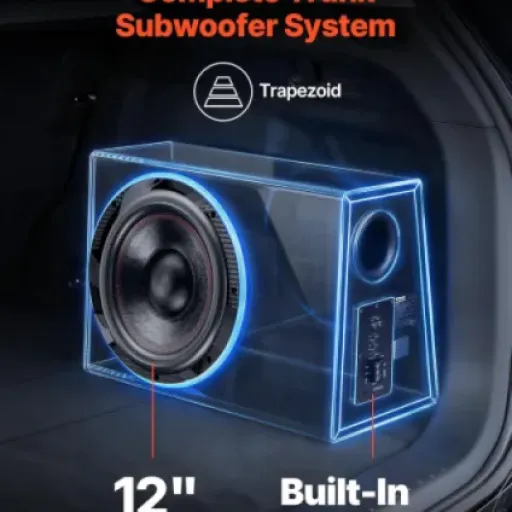 Test VEVOR Caisson de Basses Actif 305 mm : plus de basses sans vider le coffre ni le portefeuille