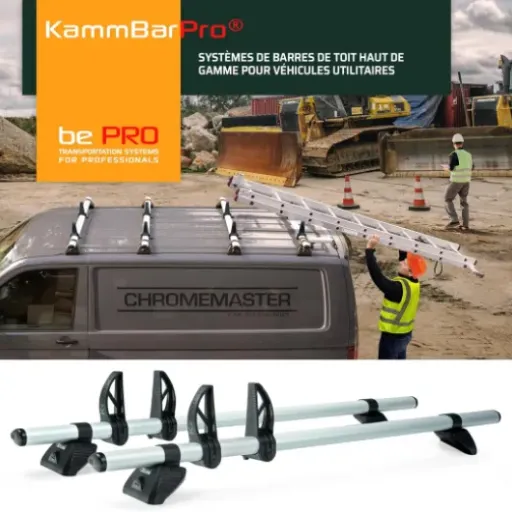 Test Rhino KammBar Pro pour Peugeot Expert : des barres de toit costaudes qui font le job sans prise de tête