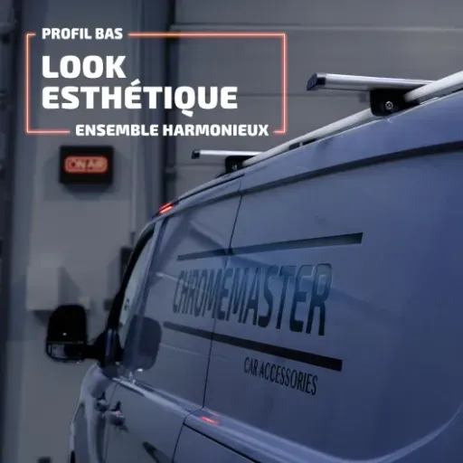 Test kit rails + barres de toit CHROMEMASTER pour Peugeot Partner : ça fait le job sans chichi