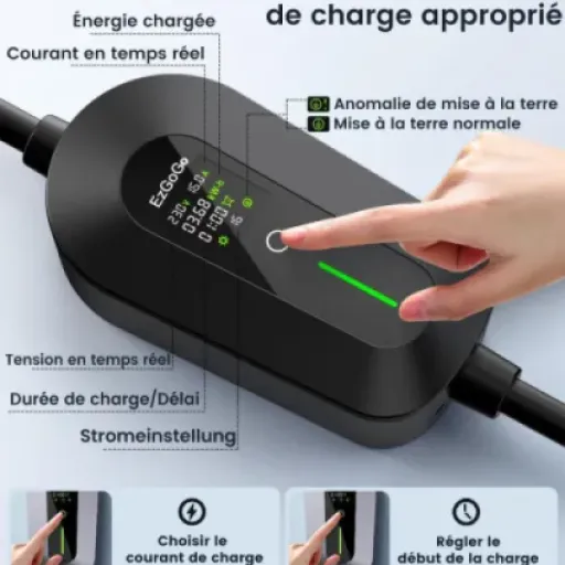 Test EzGoGo 3,68 kW : le chargeur mobile qui fait le job sans se compliquer la vie