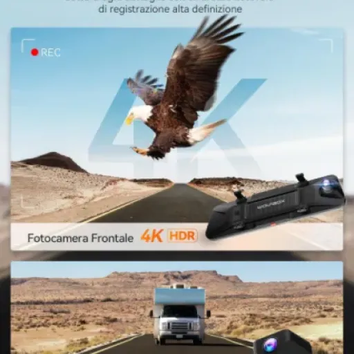 Test WOLFBOX G900 Pro : une dashcam rétroviseur 4K très complète mais pas parfaite