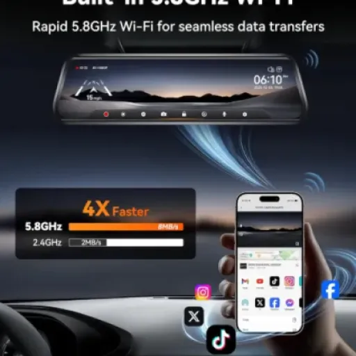 Test WOLFBOX G930 10" : le rétro dashcam 4K qui remplace vraiment le miroir d’origine