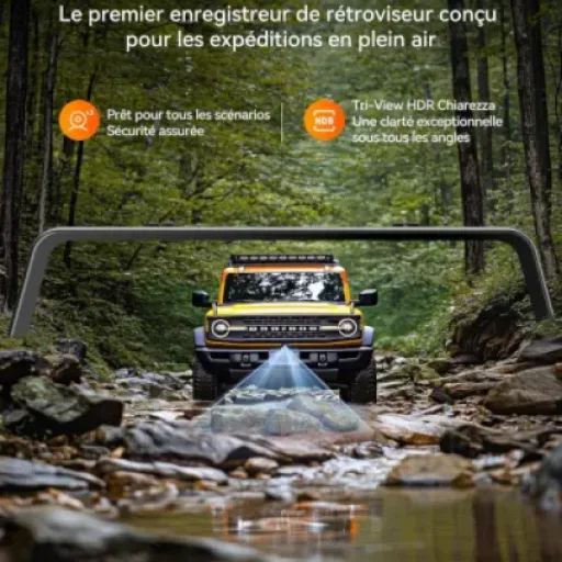Test WOLFBOX G900 Tripro IMX678 : une dashcam 3 caméras qui voit (vraiment) tout autour de la voiture