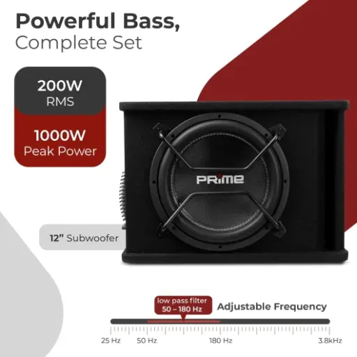 Test Caliber BC112SA-PRO : un caisson 12" qui tape fort sans exploser le budget