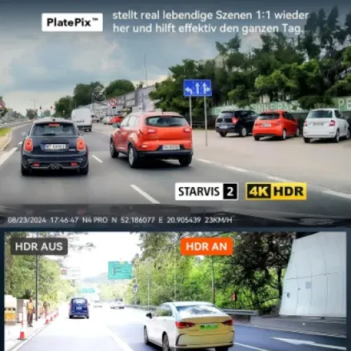 Test VANTRUE N4 Pro : la dashcam 3 voies qui filme (presque) tout ce qui bouge autour de ta voiture