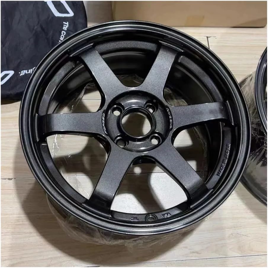 Jantes en alliage d'aluminium à 6 rayons for jantes de voiture, 17, 18, 19 et 20 pouces, TE37, personnalisables(5x120,CUSTOMIZED 21IN.) CUSTOMIZED 21IN - 5x120