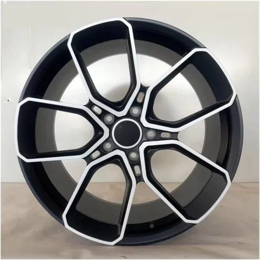 Shuogoufeng Store L'alliage d'aluminium a forgé la roue de voiture 18 pouces 5x112 compatible avec A*udi A4 moyeu de roue Jantes(20")