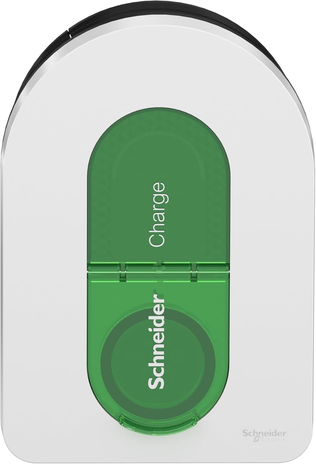 Schneider Electric Wallbox Schneider Charge - Colonne de Charge pour Voiture électrique - Prise T2-6 mA - Contrôle de l'application - pour intérieur et extérieur - Blanc
