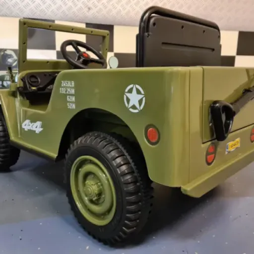 Test Jeep USA Army Willy Little 12 V : la petite Jeep militaire qui en jette mais pas parfaite