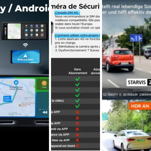 Comparatif des 9 meilleurs dashcams avant et arrière (mai 2026)