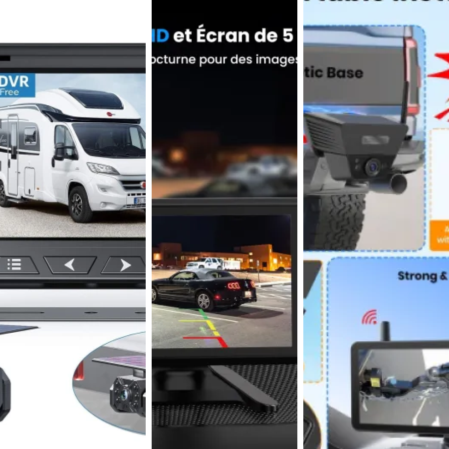 Notre sélection des 9 meilleurs caméras de recul voiture (2026)