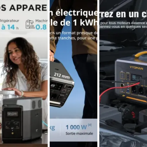 Quel stations d’énergie portables voiture choisir ? Top 5 (2026)