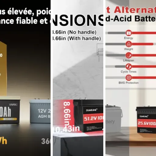 Classement des 9 meilleurs batteries auxiliaires lithium automobile (mai 2026)