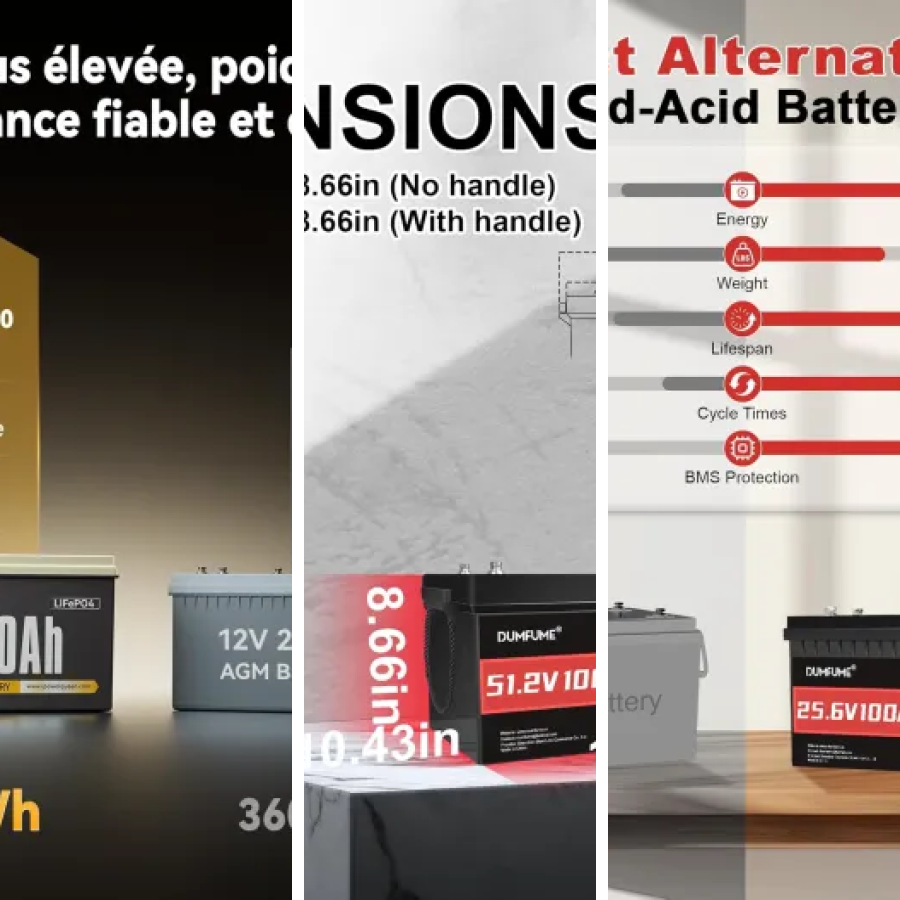 Classement des 10 meilleurs batteries auxiliaires lithium automobile (2026)