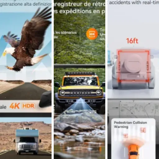 Top 5 : meilleurs rétroviseurs numériques voiture (mai 2026)
