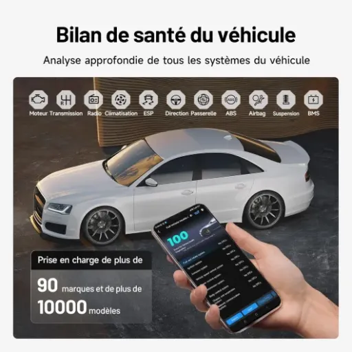 Test TOPDON Carpal-A : le petit boîtier OBD2 qui fait (presque) tout avec ton smartphone