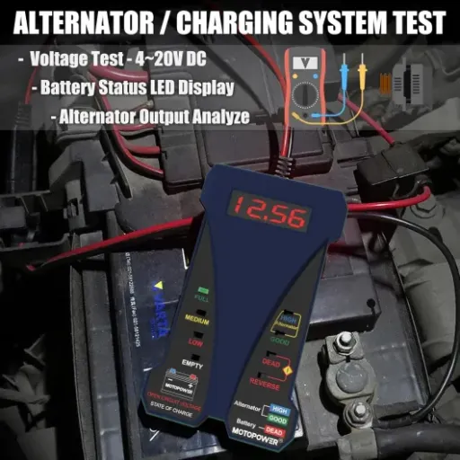 Test MOTOPOWER MP0514B : le petit testeur de batterie 12 V qui fait le job sans prise de tête