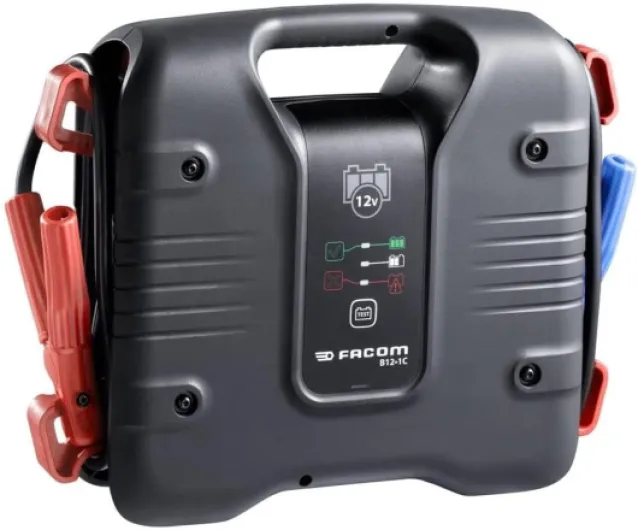 Booster de Démarrage Pro 12 V - Electricité Auto - Batterie AGM Interne Etanche - Chargeur Intégré - B12.1CPB