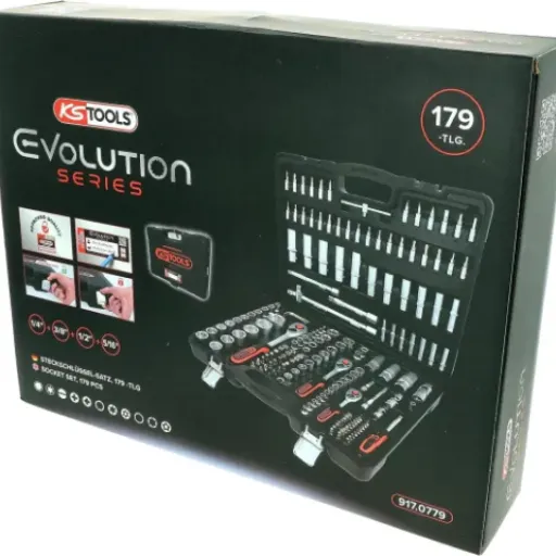 Test KS Tools 917.0779 : le gros coffret de douilles qui couvre 90% des besoins en mécanique