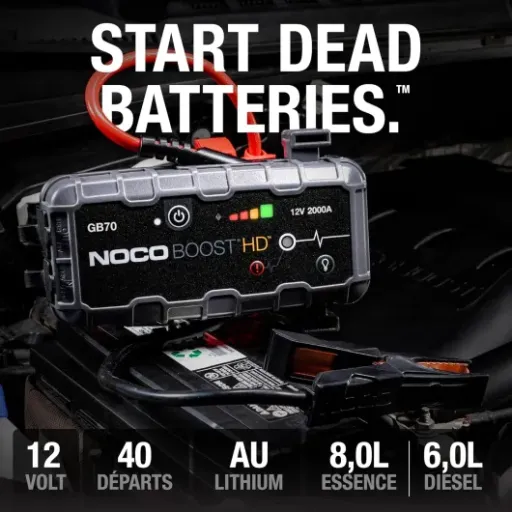 Test NOCO Boost GB70 : le booster qui rassure quand ta batterie te lâche